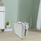 thumbnail image 5 of Cesto Plegable para Ropa Sucia Mys240408901, Portátil, de Tela, con Ruedas, Color Beige, Gris Oscuro | Organizador Multifuncional para Juguetes, Toallas y Zapatos, 5 of 6