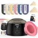 thumbnail image 1 of Kit de depilación KeShi para mujeres y hombres, calentador de cera digital con 6 bolsitas de cera dura, kit de depilación casera para cuerpo completo, rostro, cejas, bikini, piernas, piel brasileña y, 1 of 9