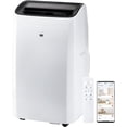 thumbnail image 1 of Restored TCL H10P36W 10,000 SACC BTU (ASHRAE 14,000 BTU) Smart Portable Air Conditioner, Fan & Dehumidifier, 450 Sq. Ft, 3-Speeds, Remote Control, 1 of 8
