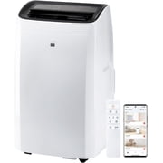 Restored TCL H10P36W 10,000 SACC BTU ASHRAE 14,000 BTU Smart Portable Air Conditioner, Fan & Dehumidifier, 450 Sq. Ft, 3-Speeds, Remote Control