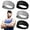 Black, Gray, variant on Lsupdaol 4 Pcs Sweat Headbands for Women Men Cooling Headbands Sweat Absorbing Athletic Wrap Moisture Wicking Sports Hair Bands for Workout, Jogging, Yoga, Cycling