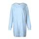 thumbnail image 4 of Vestido informal de terciopelo para mujer talla grande: vestido de manga larga y cuello redondo en color liso para el otoño/invierno, 4 of 5