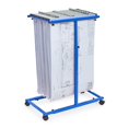 thumbnail image 2 of AdirOffice Mobile Storage Blueprint Steel Vertical File Blueprint Cabinet, Blue, 2 of 5