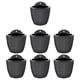 thumbnail image 1 of Bewildely 7x Jardinera de vivero con riego automático de resina de primera calidad Fácil instalación Amplia aplicación Elegante Jardín y Patio Gris-negro 130, 1 of 6