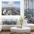 thumbnail image 1 of Green Mountains in Spring Panorama - Landscape Artwork Canvas, 1 of 3