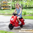 thumbnail image 2 of Voltz Toys Ride-On Scooter, 12V Ride on Car for Kids, 1 Seater Kids Motorcycle with MP3 Player and Lights, 2 of 6