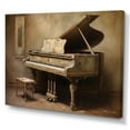 thumbnail image 2 of Designart "Echoes Of Pianos Past" Music Wall Decor, 2 of 7