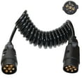 thumbnail image 6 of 1.85M 7 Pin Wire Part Splices Circuit Male to Male Plug Socket Truck Trailer Light Edge Board Extension Cable Car Parts, 6 of 6
