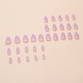 thumbnail image 4 of 4-Pack Press on Nails - 96 Pieces Long-Wear, Glossy Finish, Quick Stick, No Glue Needed, Perfect for Dance, Party, Daily Wear, Fashionable Nail Art for Women/Girls, 4 of 8