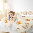 thumbnail image 4 of Feelyou Cowboy Cowgirl Boot Full Size Comforter Sets, Western Horse Shoes Bedding Comforter Set, Hippie Tribal Style Reversible Bedding Sets, Luxury Bedroom Decor, 3pcs, 4 of 8