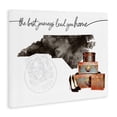 thumbnail image 2 of Stupell Industries Art Deco North Carolina State The Best Journeys Lead You Home Fashion Shoes and Luggage Illustration Canvas Art, 20 x 16, by Amanda Greenwood, 2 of 7