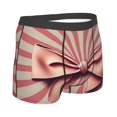 thumbnail image 3 of Daiia Retro Bow Men's Underwear Boxer Briefs, Cotton Stretch Moisture-Wicking Underwear-Small, 3 of 9