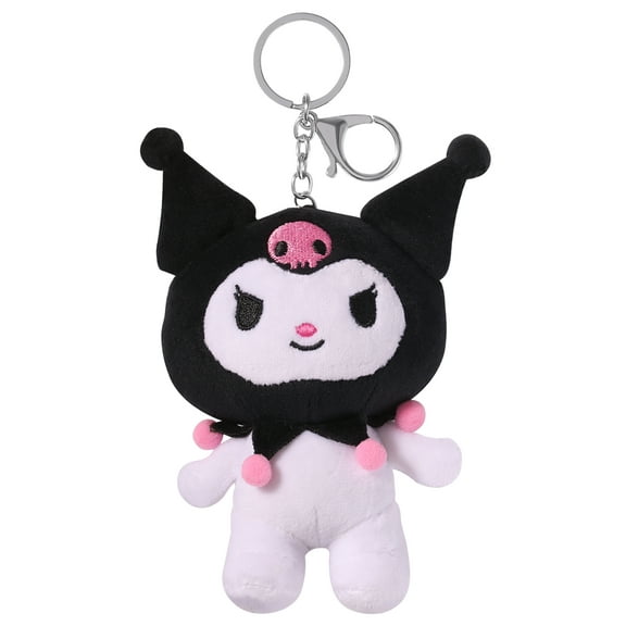 Sanrio Hello Kitty and Friends Kuromi Plush Keychain Charm