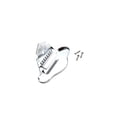thumbnail image 2 of Portable Mandolin Tailpiece Zinc Alloy Easy to Install Chrome Tailpiece, 2 of 8