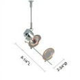 thumbnail image 2 of Jesco Lighting QAS110X6-CH 1-Light Monorail Quick Adapt Low Voltage Spot Light- Chrome, 2 of 2