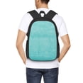 thumbnail image 4 of Disketp Blue And Turquoise Mochila Minimalista de Gran Capacidad, Mochila de Viaje para Escuela, Trabajo o Uso Diario, 4 of 6