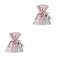 thumbnail image 3 of Billuyoard Candy Drawstring Bag Boda Chocolates Favores Regalos Paquete Bolsa Rosa 2piezas, 3 of 6