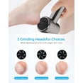 thumbnail image 4 of Electric Foot Callus Remover (with Dander Vacuum) Rechargeable Electric Callus Remover For Feet,Electric Pedicure Electric Foot File Kit,Professional Feet Care Tool For Dead,Hard Cracked Dry Skin, 4 of 11