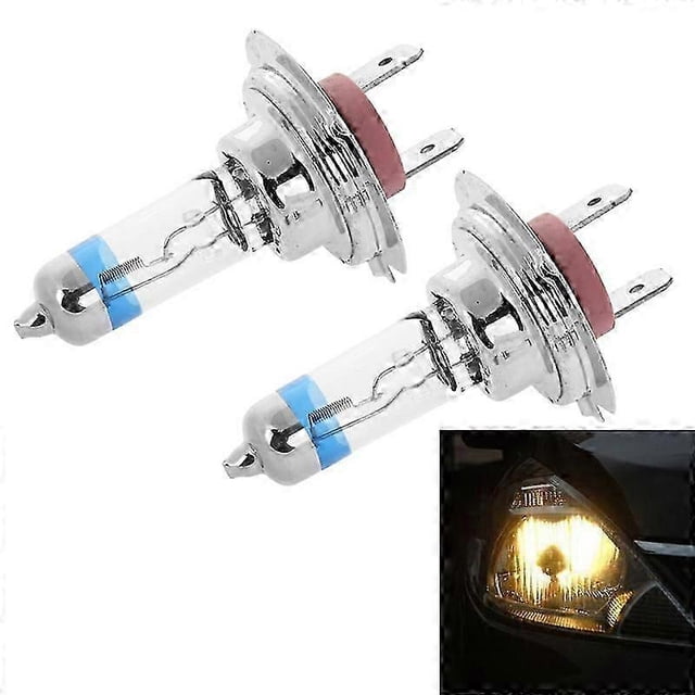 2 PCS H7 12V / 55W / 4300K / 2100lm Xenon Car Headlight Bulbs Warm White