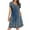 New1/Blue, variant on Otvok 2025 Womens Summer Floral Bud Design Pocket Casual Dresses V-Neck Beach Dress