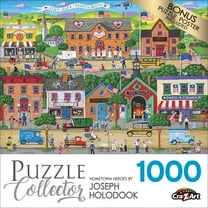 Cra-Z-Art Puzzle Collector 1000-Piece Hometown Heroes Jigsaw Puzzle