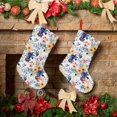 thumbnail image 6 of Sikiie Lilies Flowers Christmas Stockings,18 Inches Christmas Stockings Xmas Hanging Stockings for Family Christmas Decorations & Gifts, 6 of 7