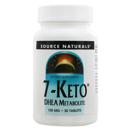 Source Naturals - 7-Keto DHEA Metabolite 100 mg. - 30 (Best Vitamins For Working Out)