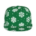 thumbnail image 2 of Balery Baseball Cap Flat Bill Hats for Men Adjustable Size for Running Workouts and Outdoor Activities All Seasons Dad Hat(Snowflake ), 2 of 9
