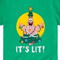 thumbnail image 3 of SpongeBob SquarePants - Patrick It's Lit - Toddler And Youth Short Sleeve Graphic T-Shirt, 3 of 6