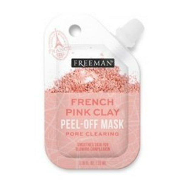 Freeman Exotic Blend French Pink Clay PeelOff Mask 1.18 fl oz
