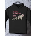thumbnail image 3 of Mothers Day Elephant Family Hoodie Toddler -Image by Shutterstock,  4 Toddler, 3 of 4