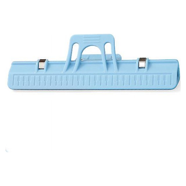 Portapáginas con Clip para libro de música, Clips de plástico para hojas, soporte para página de libro, color azul, 2 uds.