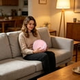 thumbnail image 6 of ChicYu Ball Shaped Pillow Plush Stuffed Soft 8 Inch Round Throw Pillow Sports Theme Cushion Bedroom Living Room Home Sofa Bed Decor Almohada Pelota, 6 of 6