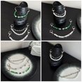 thumbnail image 3 of 3Pcs Metal Pearl Shoe Decoration Charms for Girls Dark Punk Style for Wedding, 3 of 8