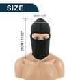 thumbnail image 3 of Cycling Balaclava Full Face Mask Neck Cover Windproof Face Cover Sun and Dust Protection | Gray 1 Pc, 3 of 6