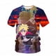 thumbnail image 1 of Naruto Anime camiseta de manga corta para hombres en verano nueva camiseta juvenil para niños de escuela primaria y secundaria en verano 20235XL Gao Jinjia LED, 1 of 2