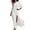06-White2576, variant on XIAONU Women's Solid Off Shoulder Maxi Dress Long Sleeve High Slit Flowy Club Dress