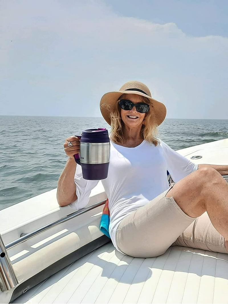 Foldable Wide Brim Straw Sun Hat with Wind Lanyard UPF 50+ Beach Travel Amazon.com: Womens Wide Brim Straw Sun Hat UV Protection  main image 2