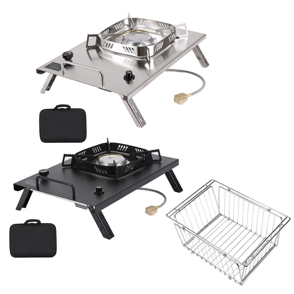 Lylong Camping Trips Camping Stove Outdoor Cooking Stove Compact Gas Cooker For Igt Table Outdoor Stove Copper Construction