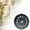 B, variant on Indoor Outdoor Metal Flower Pot Stand Pumpkin Shaped Circular Garden Rack Decorative Holder for Any Area