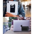 thumbnail image 7 of Afterplug 2-Pocket Adhesive Storage Pouch, Laptop Accessory Organizer for SSD, Magic Mouse, Cables - Black, 7 of 7