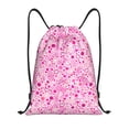 thumbnail image 1 of Fotbe Breast Cancer Awareness2 Bolsa Mochila con Cordón Estampada, Bolsa de Gimnasio Deportiva, Bolsa Cinch, Bolsa con Cordón para Hombres y Mujeres-Small, 1 of 6