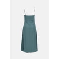 thumbnail image 2 of Acne Studios Green Midi Dress With Ruffled Overlay (Women's), 2 of 3