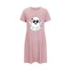 thumbnail image 5 of Camisón corto de talla grande para mujer, camisón de manga corta con estampado de pecho a la moda, camisón para mujer, 5 of 5