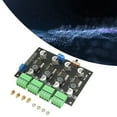 thumbnail image 4 of Multi Channel Power Supply Module, PCB Board 4 LM 2596 Voltage Stability Low Noise Low Ripple Adjustable Voltage Output Power Module  For Instrument, 4 of 8