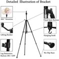 thumbnail image 5 of DANSEE Wig Stand Tripod, Metal Mannequin Head Stand Adjustable (24 - 64 inch), 5 of 5