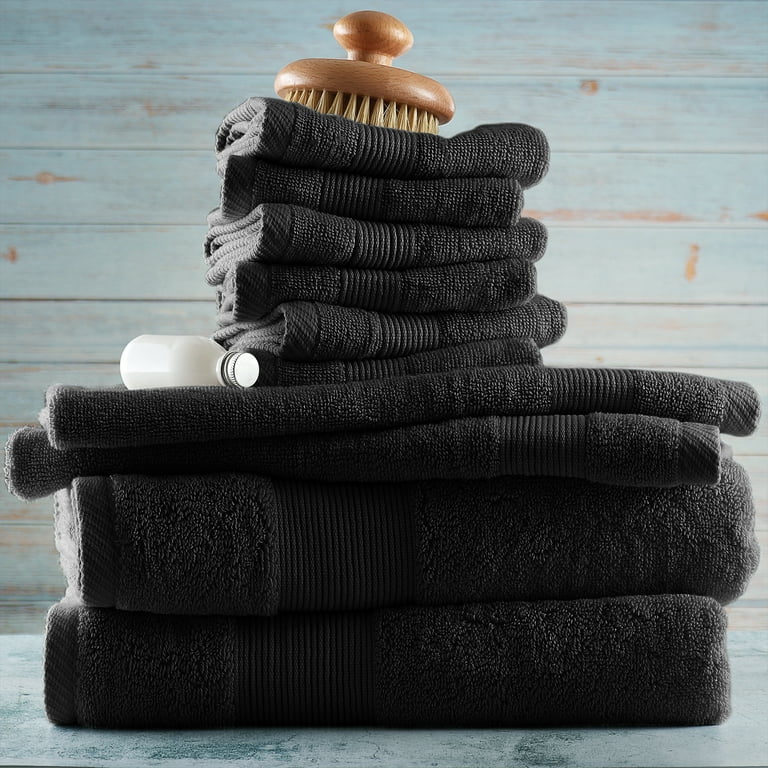2pcs Towel Sets Bath Towels Facecloth 100% Cotton Luxury Hotel Spa