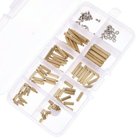 GARVALON Laptop Screw Kit Brass 120Pcs 0.8In