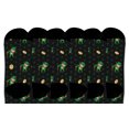 thumbnail image 3 of ThisWear St Patricks Day Outfit Leprechaun Socks Lucky Apparel Shamrock Clothing 6-Pair Novelty Crew Socks, 3 of 5