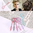 thumbnail image 3 of Hair Braid Accessories Ponytail Styling Maker Clip French Braid Tool Magic Topsy Tail Loop Hair Kit For Women Girls Styling Maker Hair Styling Accesso, 3 of 5